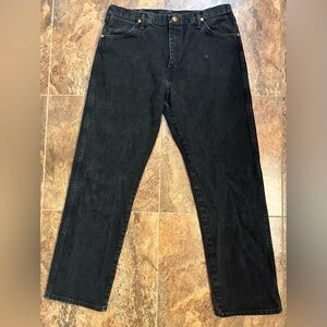 Wrangler 13MWZ Black Vintage Made In USA 36/32